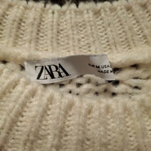 Zara Women's Cream Sweater